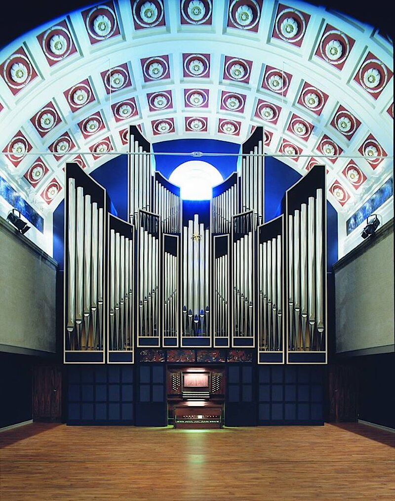 Photo of the organ at SDMK, Esbjerg